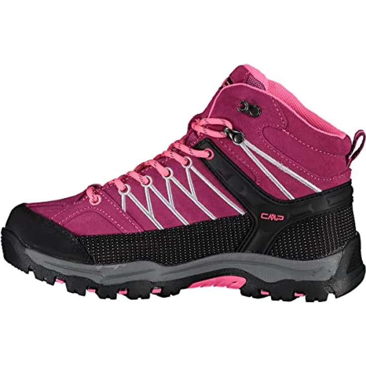 CMP Kids Rigel Mid Trekking Shoes WP, wasserdichte Wanderschuhe, berry-pink fluo, Größe 41 – Bild 3