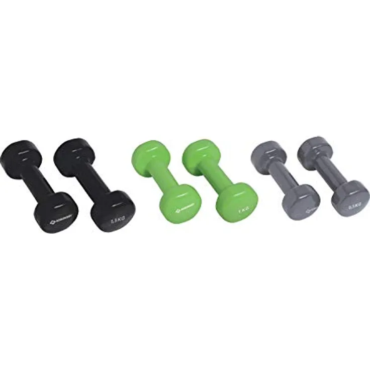 Schildkröt Vinyl-Hantelset, im ABS-Kunststoffkoffer, 960010