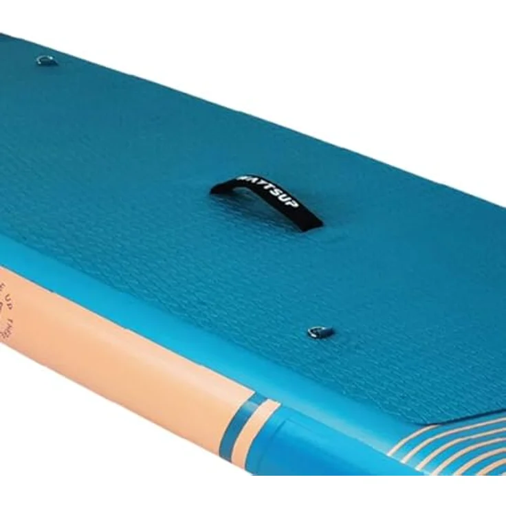 WattSUP F11 SUP Board Stand Up Paddle Surf-Board Paddel ISUP 335x81cm, Kunststoff, Blau / Orange – Bild 7
