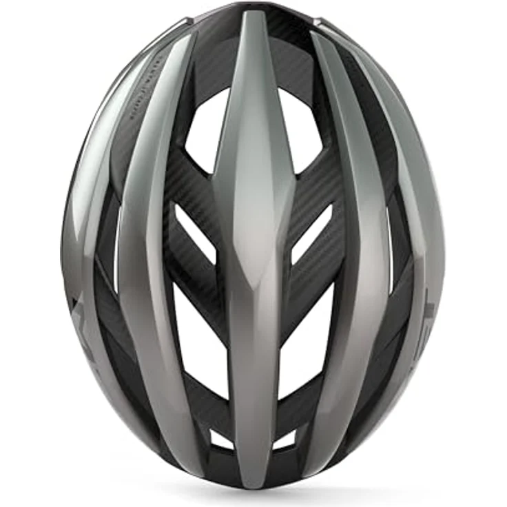 MET Trenta 3K Carbon Mips, Rennradhelm in Opalgrau, 58-61 cm, mit Mips-AIR-Sicherheitssystem und Safe-T Orbital-Anpassungssystem – Bild 2