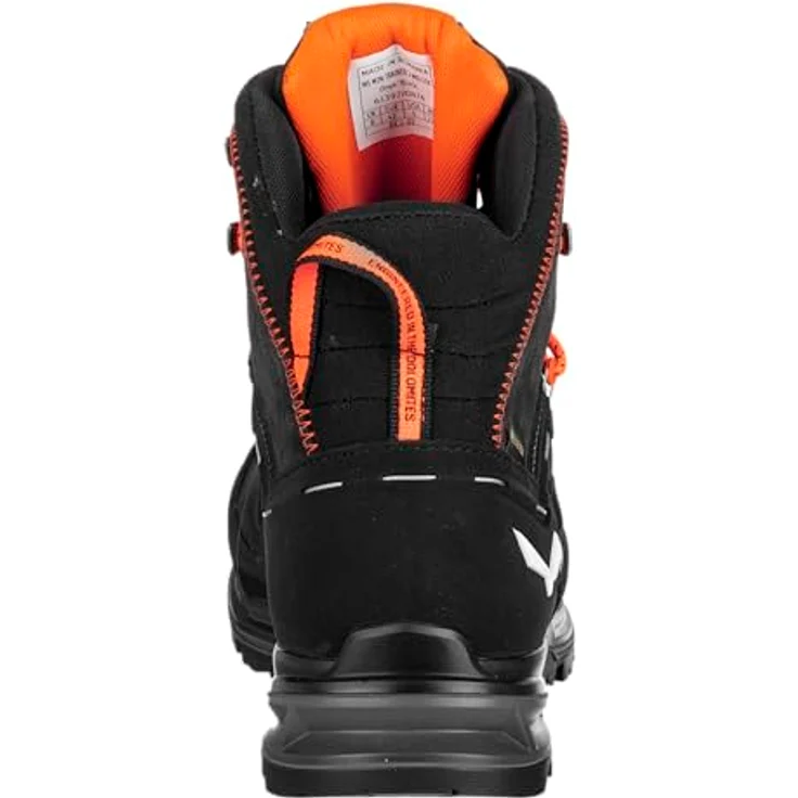 Salewa Mountain Trainer 2 Mid Gore-Tex, Herren Wanderschuhe mit 360°-Vollgummi-Schutzrand, wasserdicht, Schwarz, Größe 44 – Bild 3