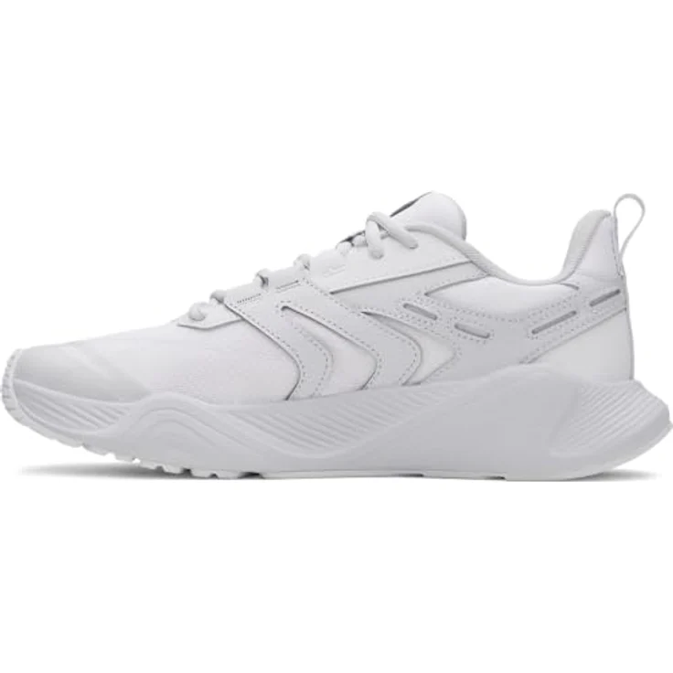 Under Armour Herren Charged Commit 5 TR Sneaker, Trainingsschuhe mit Charged Cushioning Dämpfung, Weiß, Größe 47.5 EU – Bild 1