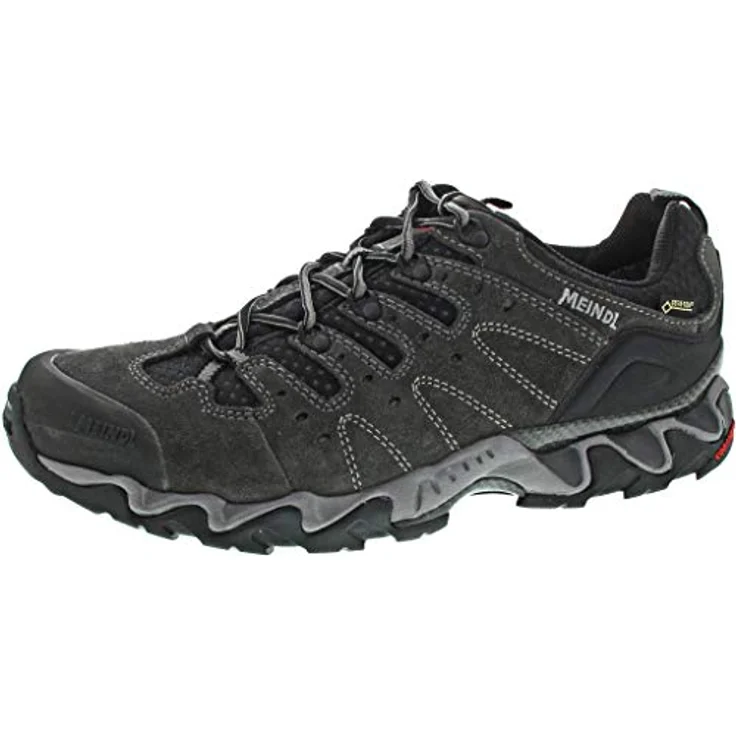 Meindl Herren Wanderschuhe Schnürschuhe, Größe 47, grau, normale Breite, flacher Absatz – Bild 1