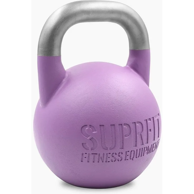 SF SUPRFIT Kettlebell Pro Competition, Multifunktionale Stahl Kugelhantel mit einheitlichem Griffdurchmesser, 8-24 kg, für Kraft- & Crosstraining
