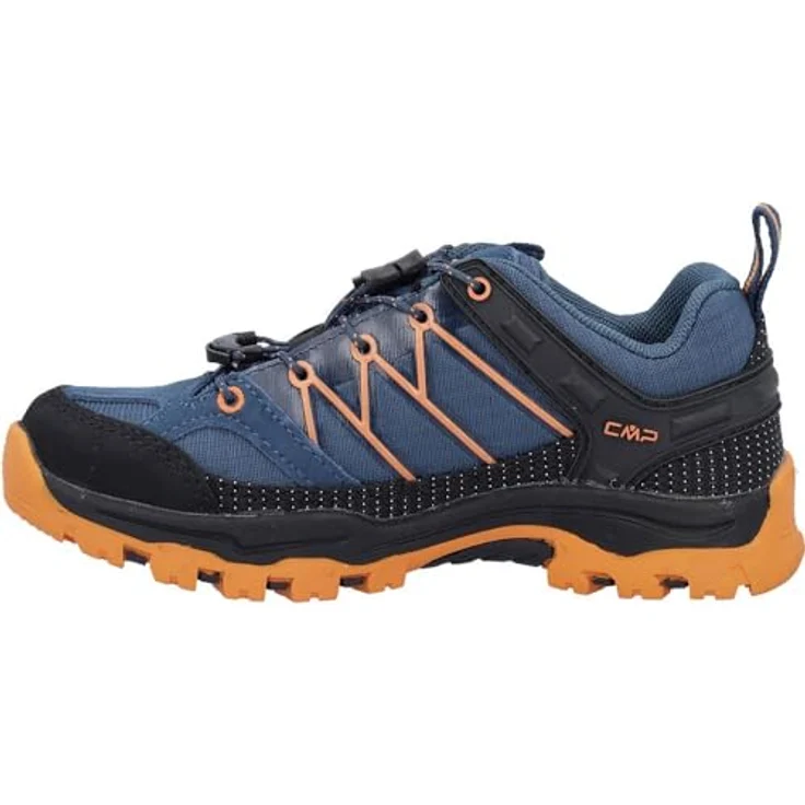 CMP KIDS RIGEL LOW TREKKING SHOES WP, wasserdichte Wanderschuhe mit hoher Dämpfung und Gummisohle, Unisex – Bild 3