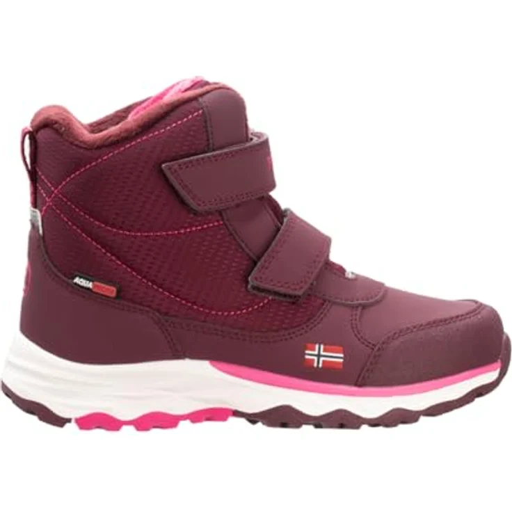 TROLLKIDS Hafjell Wanderschuh, wasserdicht und atmungsaktiv mit Fleece-Futter, schwarz – Bild 7