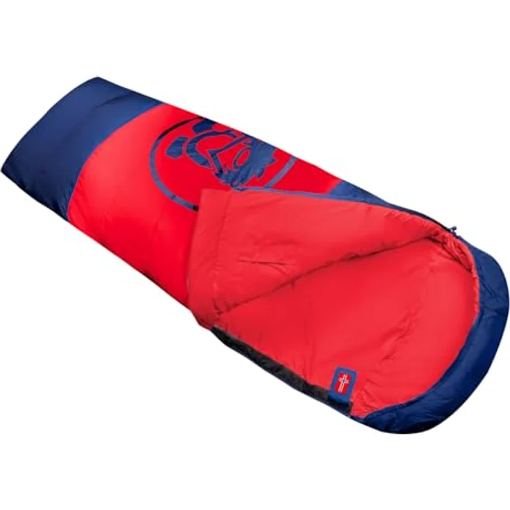 Trollkids Kids Midnight Sun Dreamer Schlafsack, verstellbar und kompaktes Packmaß, bright red, One Size – Bild 2