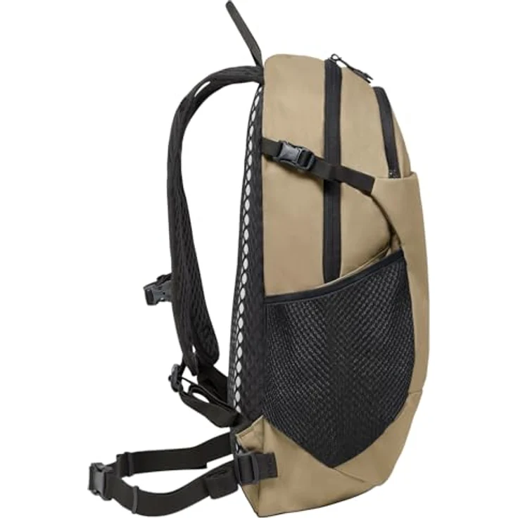 Jack Wolfskin Velocity 20 Wanderrucksack, 45 cm, braun, 100% Polyester, kompakte Maße 26 cm x 23 cm – Bild 5