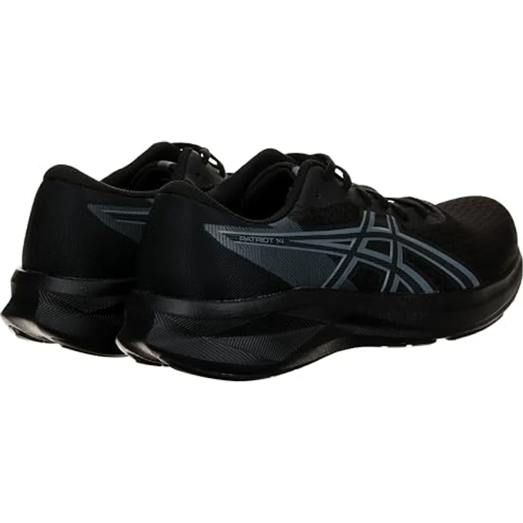 ASICS Patriot 14, Herren Laufschuhe, Schwarz/Metropolis, Größe 46.5 – Bild 4