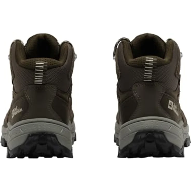 Jack Wolfskin Vojo Tour LT Texapore Mid M, Herren Wanderschuhe mit wasserdichtem Wildleder-Obermaterial, Braun – Bild 4