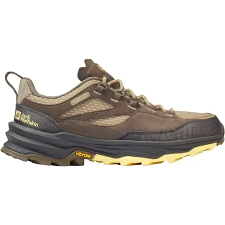 Jack Wolfskin Cyrox Texapore Low W, Damen Wanderschuhe, Größe 36, beige – Bild 2