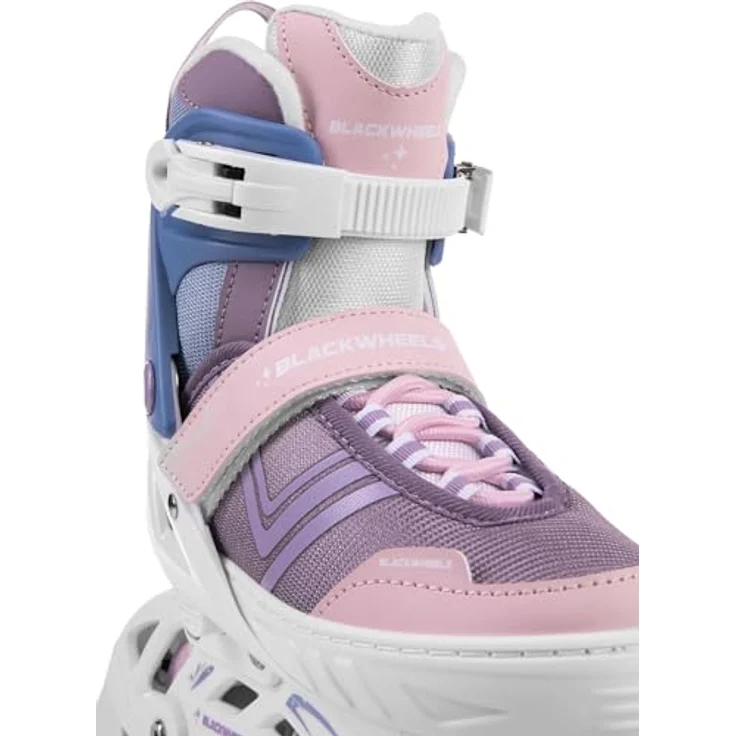 BLACKWHEELS Playful Unicorn, Inlineskates in Lila mit integrierter Bremse und regulierbarem One Step Adjustment System (Größe 36-39) – Bild 5