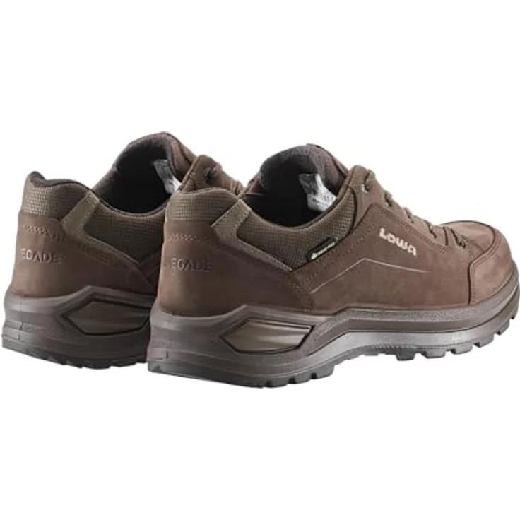 Lowa Renegade EVO GTX LO, Trekkingschuh mit flexibler Passform und Nubukleder, schwarz – Bild 5