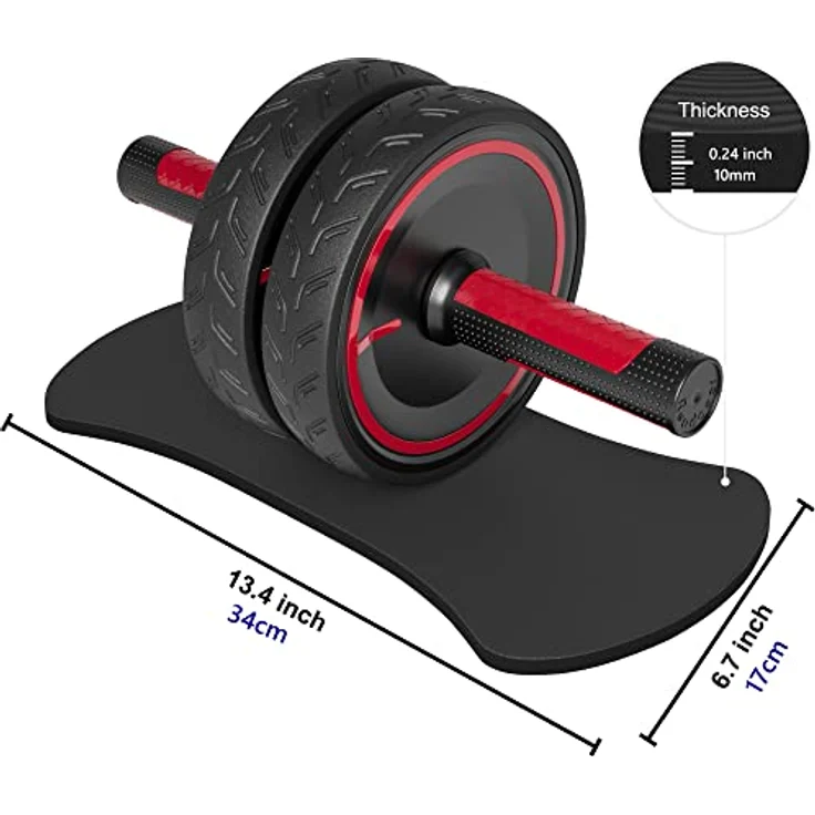 Readaeer Bauchmuskeltrainer mit Knieschoner, Bauchmuskeltraining für Zuhause, Fitnessgerät - Preisvergleich – Bild 4