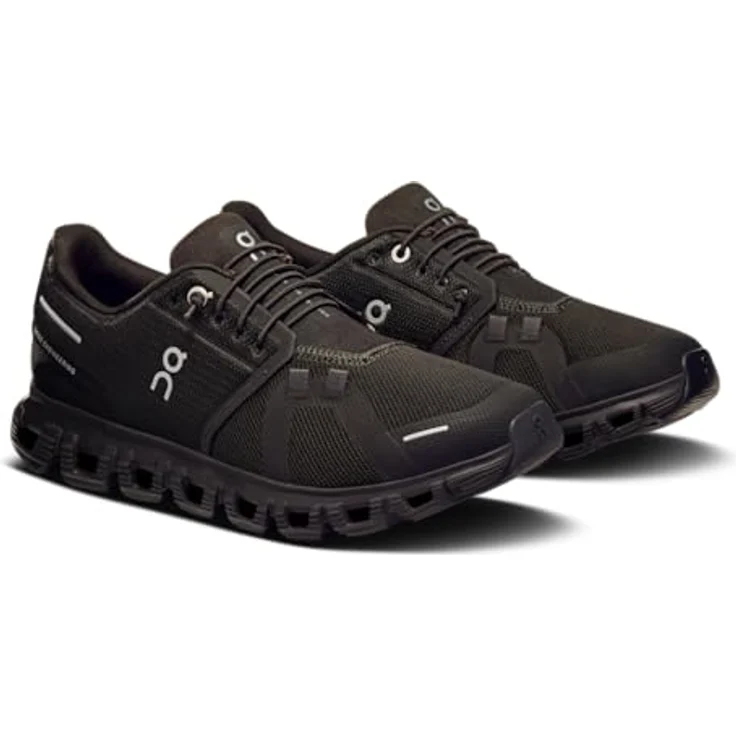 On Running Cloud 6, Damen Laufschuhe mit CloudTec®-Dämpfung, Schwarz, Größe 40 – Bild 6