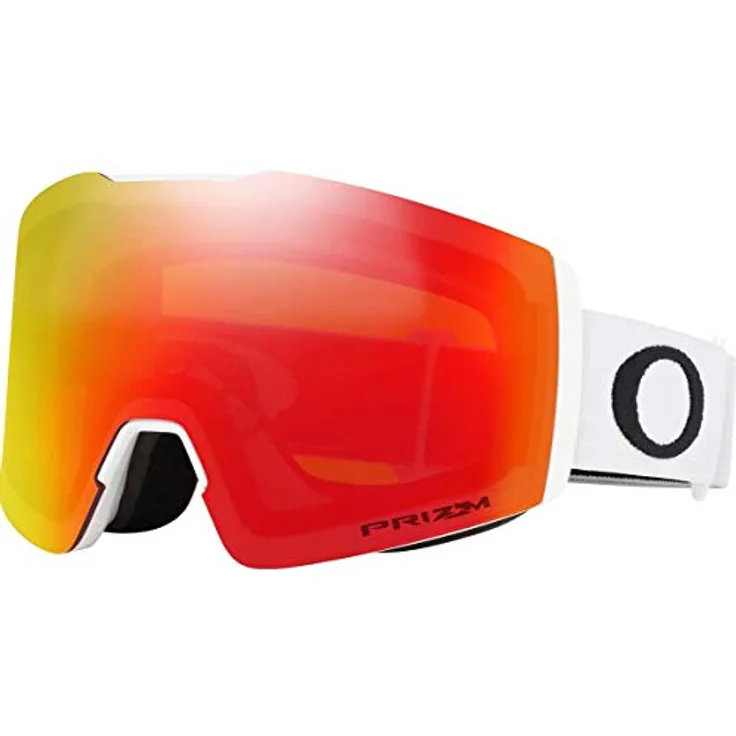 Oakley Fall Line M, Skibrille mit zylindrischem Sichtfeld, Prizm™-Scheibentechnologie, verstellbarem Band und Ridgelock-System