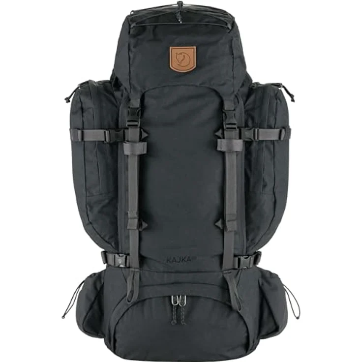 Fjällräven Kajka 65 S/M 65L Sports backpack, Kohleschwarz – Bild 1
