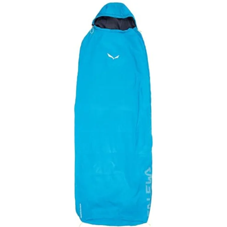 Salewa Micro II 650 Quattro Powerloft-Schlafsack, blau, für Körpergröße bis 185 cm, Komforttemperatur 17 °C – Bild 2