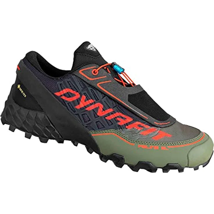 Dynafit Feline SL GTX, Herren Laufschuhe mit Gore-Tex, leichtem Mesh, Dämpfungsmittelsohle und optimalem Grip, Größe 41, Grün – Bild 3