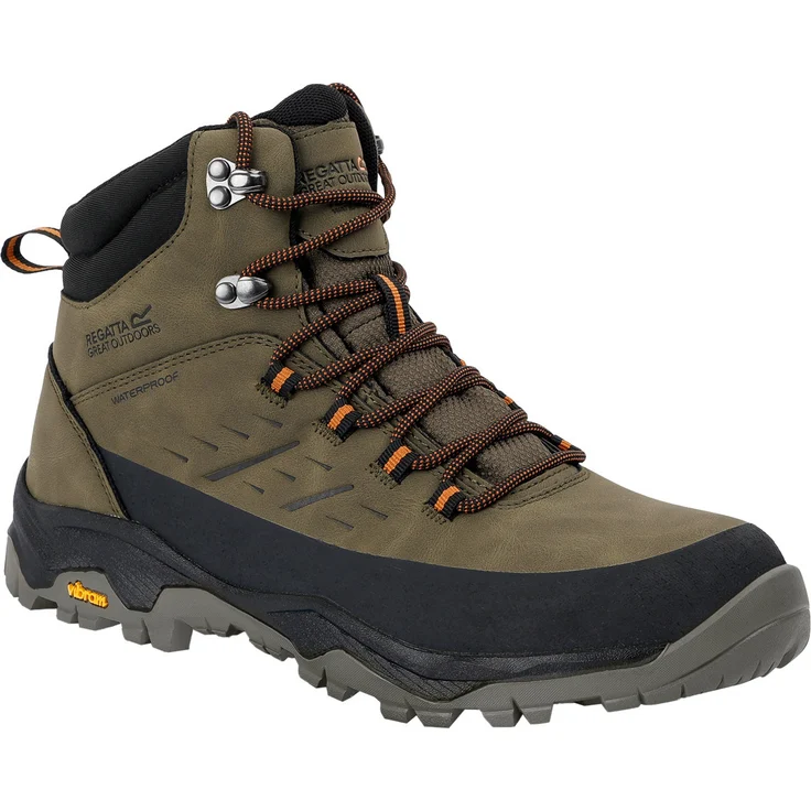 Regatta Blake RMF900-1ZK, Wasserdichte Freizeitschuhe mit Vibram-Sohle, oliv Größe