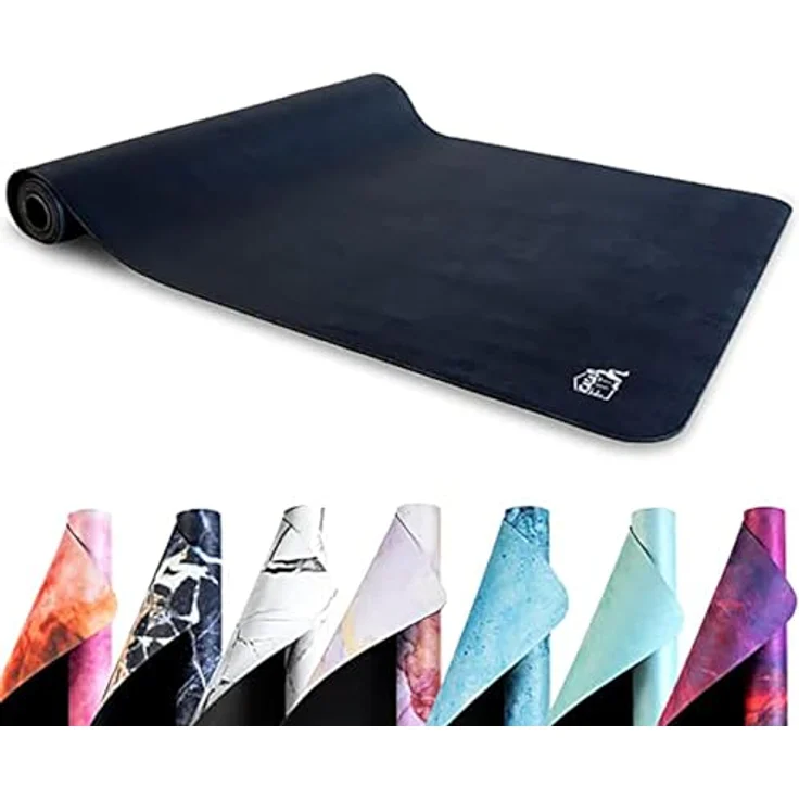 CASAFIT Casa Fit Premium Yogamatte, rutschfeste und extra-dicke Fitnessmatte für Yoga, Pilates und Gymnastik, langlebig, ideal für Zuhause und Fitnessstudio – Bild 1