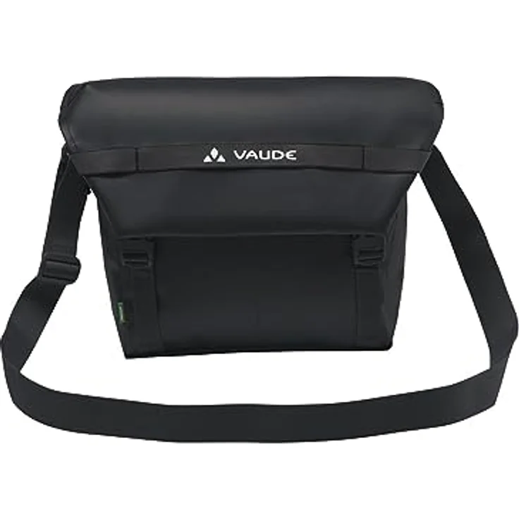 VAUDE Mineo Messenger Umhängetasche, 9 Liter, schwarz, inklusive Regenhülle – Bild 3