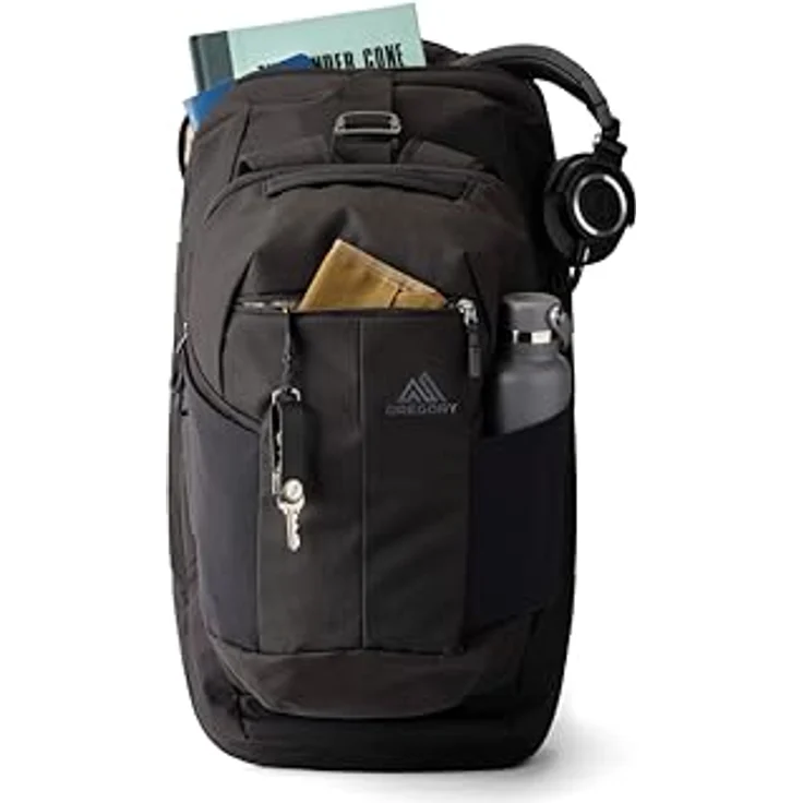 Gregory Border 50+15, Wanderrucksack 64 cm, 100% Nylon, schwarz – Bild 7