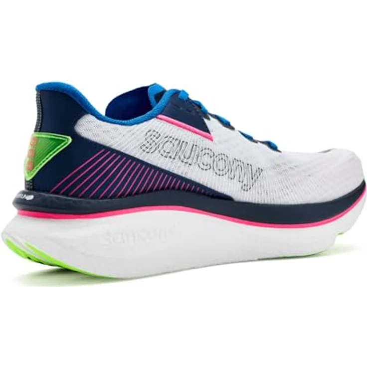 Saucony Endorphin Azura, Herren Laufschuhe mit PWRRUN PB Dämpfung und SpeedRoll-Technologie, Weiß, EU 44.5 US 10.5 – Bild 4