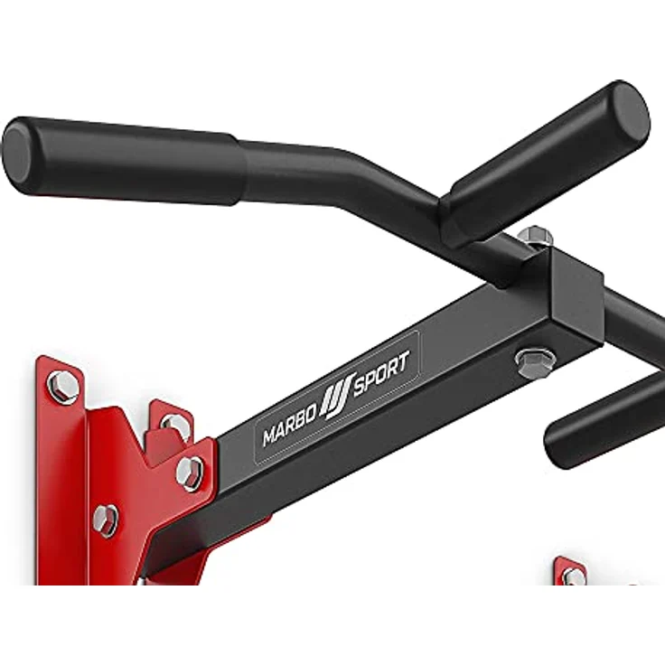Marbo Sport, Klimmzugstange MH-D202+, Heimturnhalle Pull Up Bar, Universal Wand und Deckenstange mit Beutelhalter, Fitnessgeräte für zuhause, Sportgeräte – Bild 3