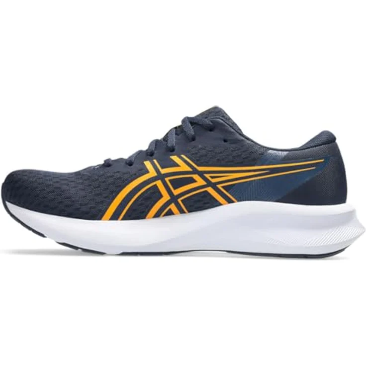 ASICS PATRIOT 14, Laufschuhe mit dämpfender Sohle für Trittsicherheit, Midnight/Yamabuki – Bild 4