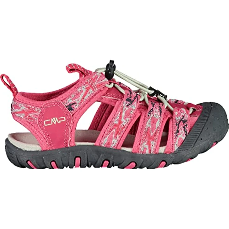 Campagnolo CMP Sahiph Kinder Hiking Sandale, atmungsaktives Obermaterial, Schnürverschluss, pink, Größe 33 – Bild 2