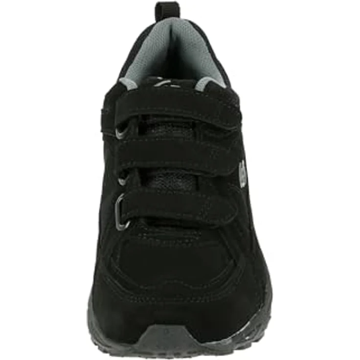 Lico Herren Wanderschuhe, robuste Outdoorschuhe mit Klettverschluss, Schwarz, Größe 43 – Bild 3