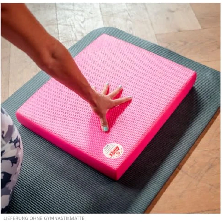 Airex Balance-pad Elite, Balance Trainer mit rutschfester Waffelstruktur und 6 cm Dicke für verbessertes Gleichgewichtstraining – Bild 8