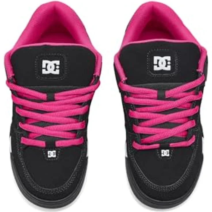 DC Shoes DC Command Laufschuhe für Damen, Low-Cut Sneaker mit Gummisohle, Schwarz-Rosa, Größe 7 UK / 40,5 EU / 9 US – Bild 2