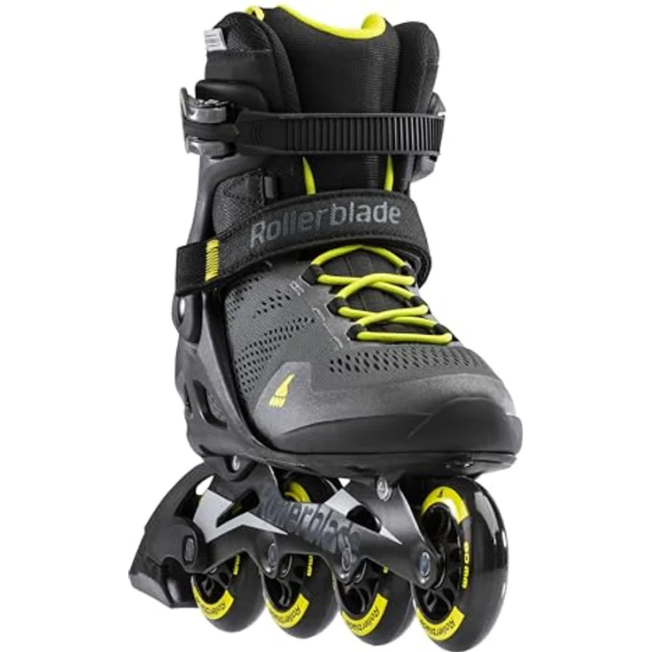 ROLLERBLADE Inlineskates Herren Inlineskates MACROBLADE 80, Rollschuhe mit atmungsaktivem Mesh-Material, blau – Bild 4