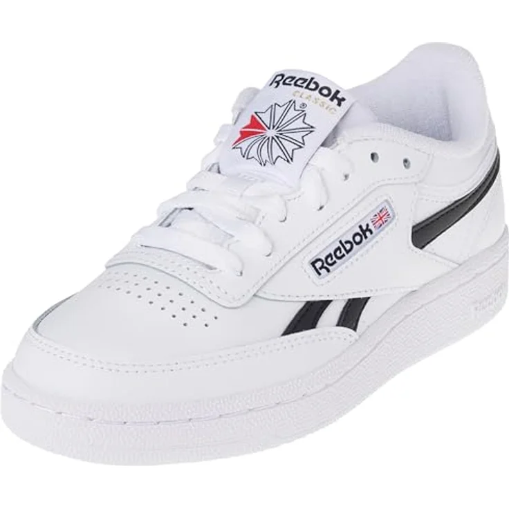 Reebok Club C Revenge, Laufschuhe aus flexiblem Leder, Weiß, EU 36 1/2 für Herren – Bild 1