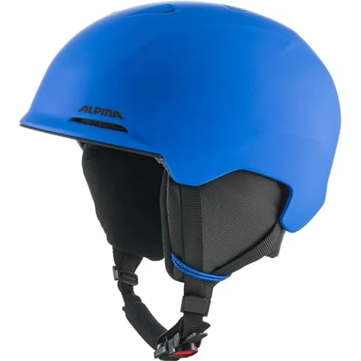 ALPINA BRIX JR Skihelm für Kinder, sicherer und komfortabler mit waschbarem Innenfutter, royal-Blue matt, Größe M (51-55 cm) – Bild 1