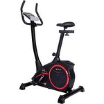 Christopeit Sport Fahrrad-Heimtrainer AL 2 Black Edition - 24-Stufig, 9kg Magnet-Bremssystem, LCD-Display, bis 150kg