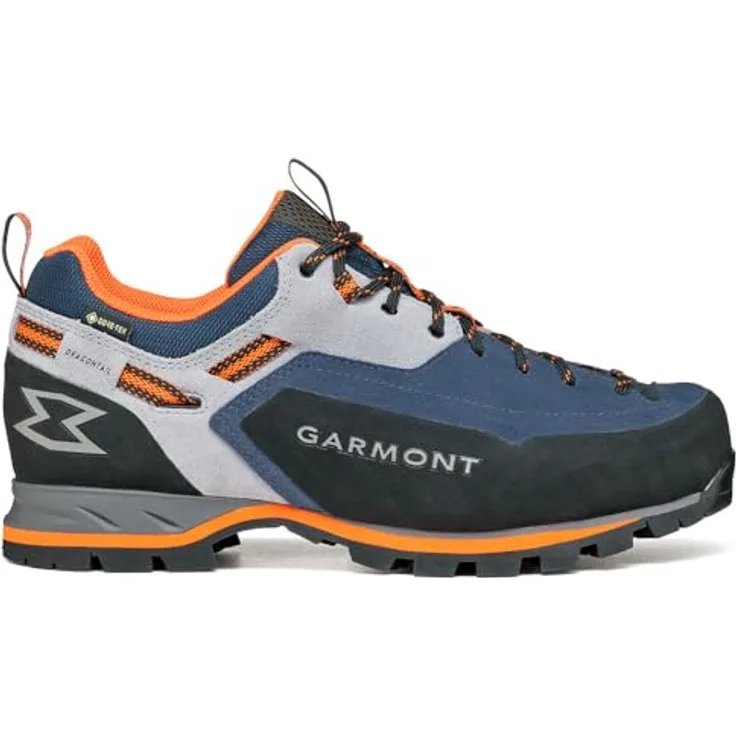 Garmont Dragontail Mnt Evo GTX, Herren Wanderschuhe mit wasserdichter Gore-Tex-Membran, blau, Größe 44.5
