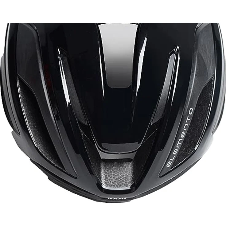 KASK Elemento Fahrradhelm, aerodynamischer Performance-Helm, schwarz, Größe M (52-58 cm) – Bild 9