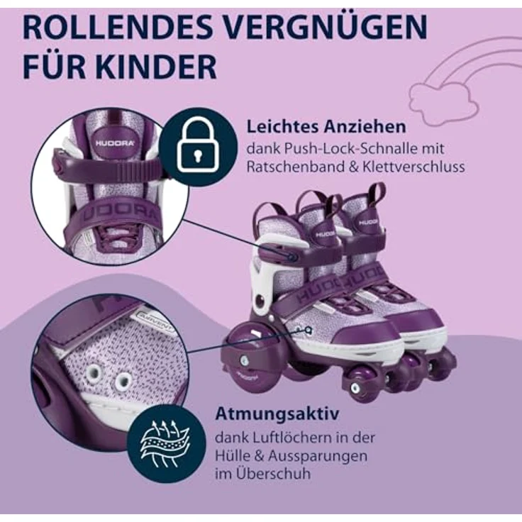 Hudora, Rollschuhe, (30, 31, 32, 33) – Bild 4
