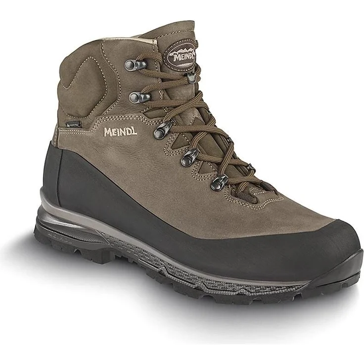 Meindl Lagos MFS, Wanderschuhe aus GORE-TEX mit warmem Lammfell, braun
