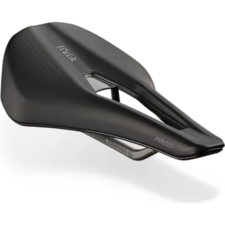 Fizik Tempo, Unisex Fahrradsattel für Erwachsene, Schwarz, Large, L 260 mm - W 160 mm, Carbon-verstärkter Nylonschale, Wingflex, Typ 2 Schaumstoff, ergonomisches Design – Bild 2