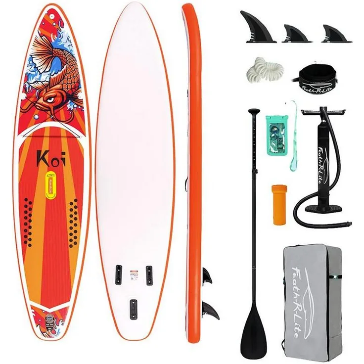 FunWater SUPFR01E, Stand Up Paddleboard mit stabiler Konstruktion und hoher Tragfähigkeit