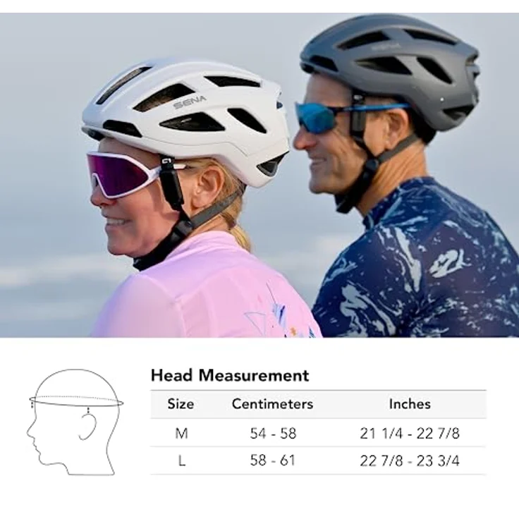Sena C1 matt grau Größe L Smart Helm – Bild 6