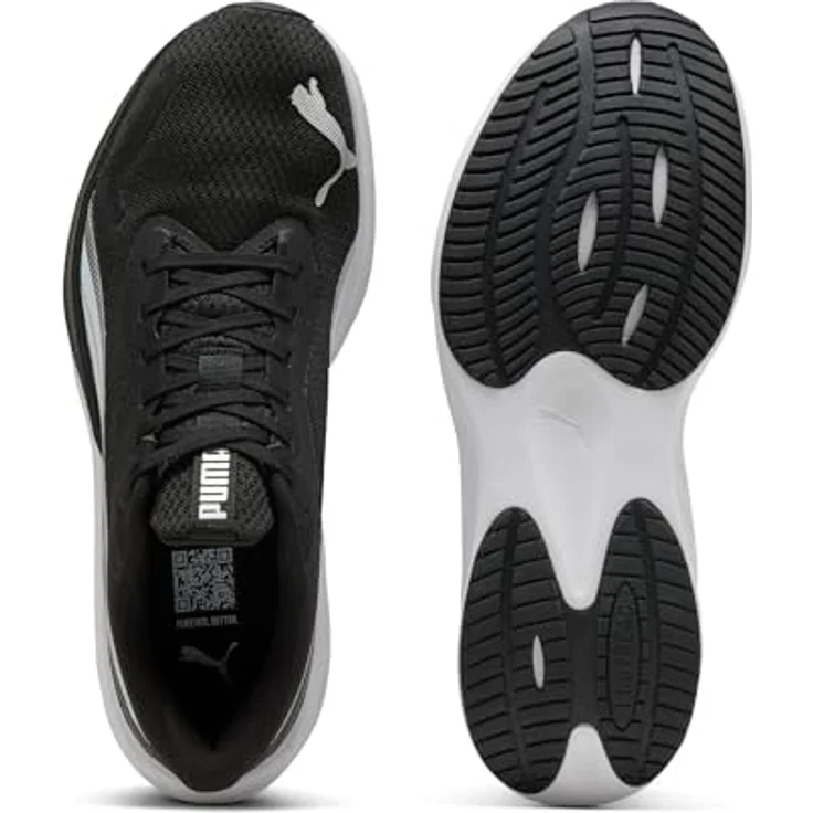 PUMA Pounce Lite Laufschuhe für Erwachsene, leichte Running-Schuhe in Schwarz/Weiß – Bild 4