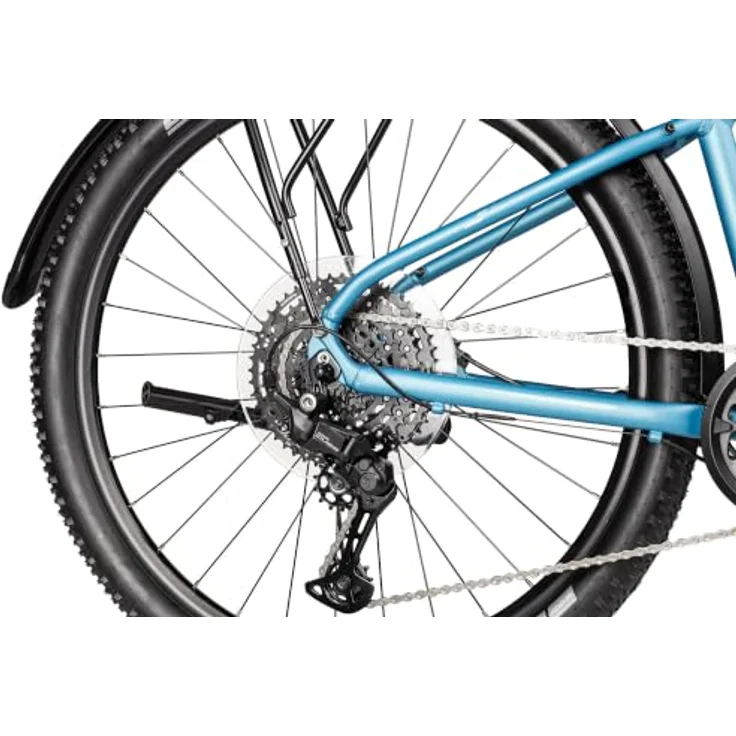 Axess Doree DX 27.5, Mountainbike für junge Fahrerinnen, 27.5 Zoll, Aluminiumrahmen, Hellblau – Bild 6