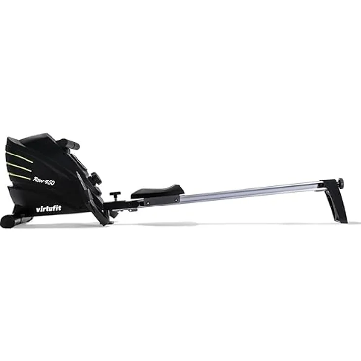 VirtuFit Row 450 Klappbar Rudergerät für Zuhause - Rowing Machine, leises magnetisches Widerstandssystem, 10 Widerstandsstufen, klappbar - Schwarz – Bild 2
