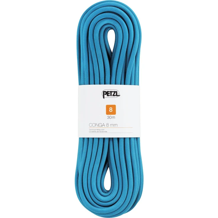 Petzl Reepschnur Kletterseil, 30 m, 8 mm Durchmesser, halbstatisch, CE EN 564, UIAA