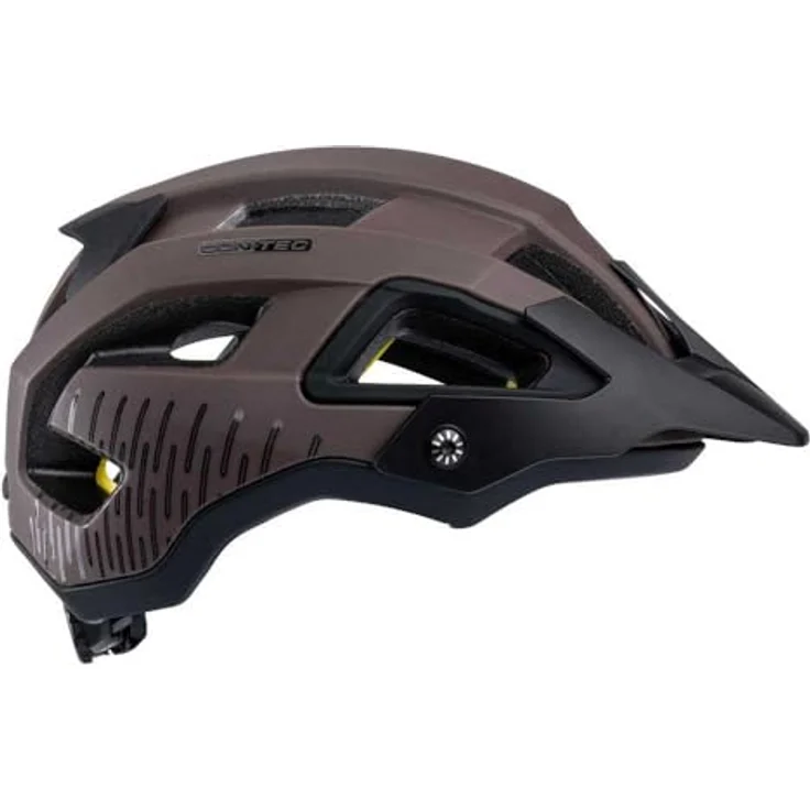 Contec MTB-Fahrradhelm "Katla MIPS", braun, mit leichtem In-Mold Design, anpassbarem XY Sizer und MIPS-Technologie für optimalen Schutz – Bild 2